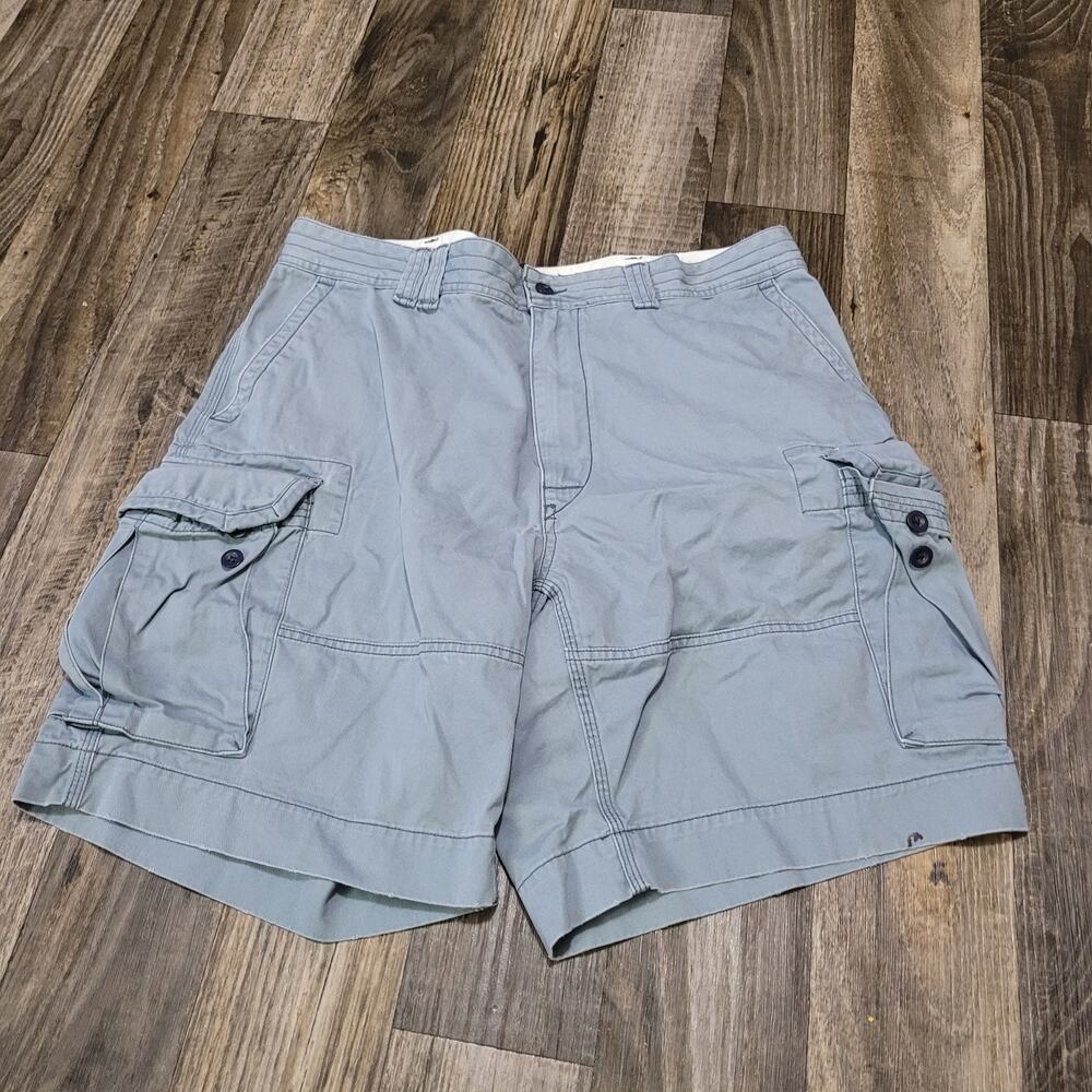 Polo Ralph Lauren Mens Classic Chino Cargo Shorts Blue Size 40